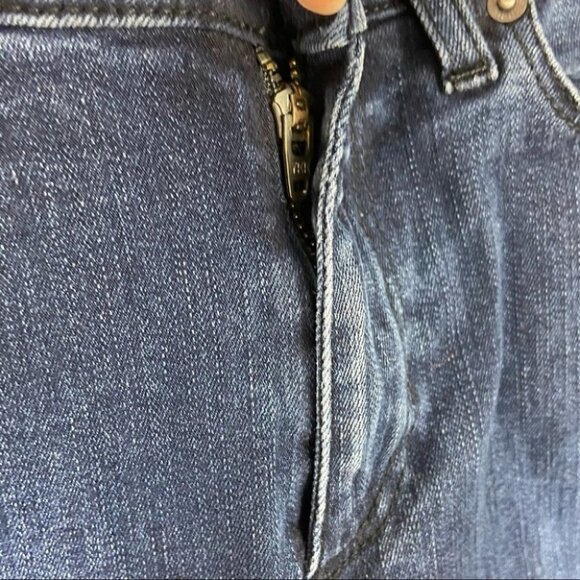 Acne Studios Skin 5 Deep Skinny Jeans Denim Size 26 Dark Indigo Blue Stretch - Picture 6 of 12